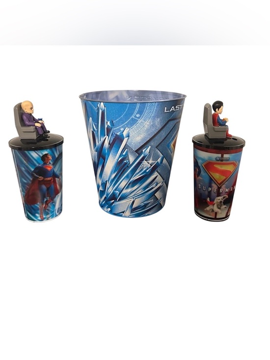 Superman Last Son of Krypton Collectors Regal
Bucket and
Collectors Cup - Picture 2 of 2